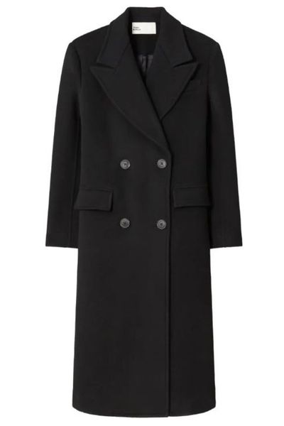 Tory Burch Double-Breasted Long Coat
