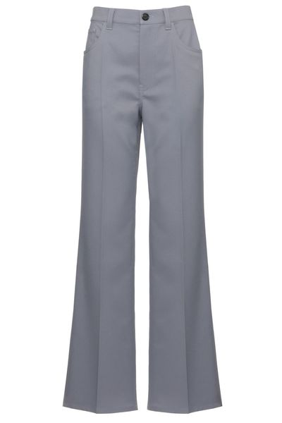 Marni Pressed-Crease Straight Leg Trousers