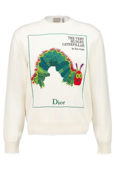 Dior Homme Book Cover Embroidery Jumper