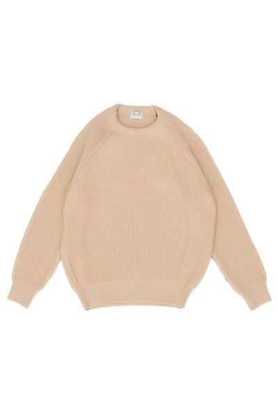 Saint Laurent Crewneck Ribbed-Knit Jumper