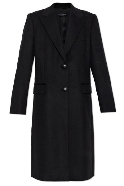 Dolce & Gabbana Single-Vent Long Coat