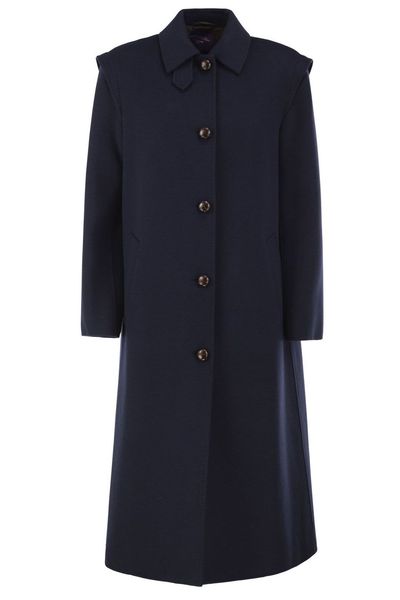 Weekend Max Mara Long Single-Breasted Coat