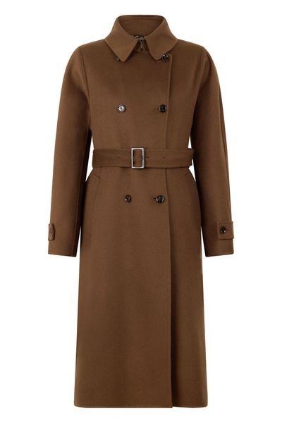 Moorer Gelica Belted Double-Breasted Coat
