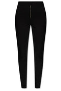 Alaïa Dart Detailed Twill-Weave Leggings