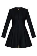 Versace Long-Sleeved Zipped Coat