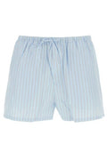 Dunst Pajama Mini Striped Drawstring Shorts