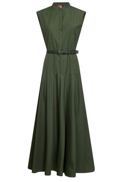 Max Mara Studio Gesto Sleeveless Midi Dress