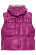 Moncler Pario Logo Patch Hooded Padded Gilet
