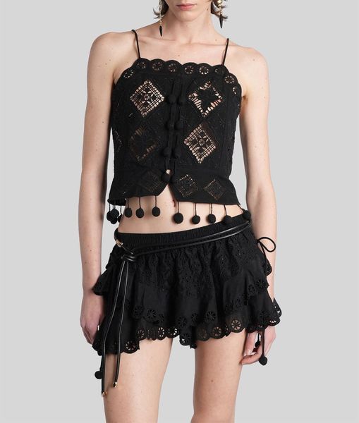 Isabel Marant Nelssy Fitted Tank Top