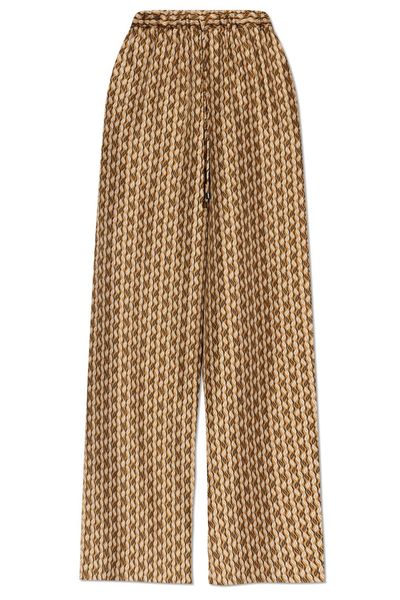 Max Mara Patterned Wide-Leg Pants
