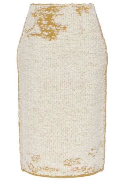 Maison Margiela Decorative Weave Pencil Skirt