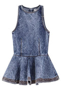 Alaïa Peplum Denim Top
