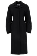 Off-White Round Techno Gab Straight Hem Coat
