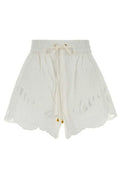 Zimmermann Mahon Embroidered Shorts