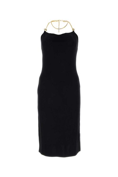Bottega Veneta Chain Detailed Midi Dress