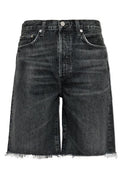 AGOLDE Anson Frayed Denim Shorts