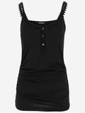 Jacquemus Ruched Trim Tank Top