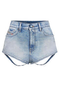 Diesel Distressed Cutoff Denim Shorts