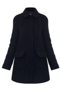 Moschino Collared Long-Sleeve Coat