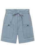 Isabel Marant Étoile Valdina Drawstring Denim Shorts