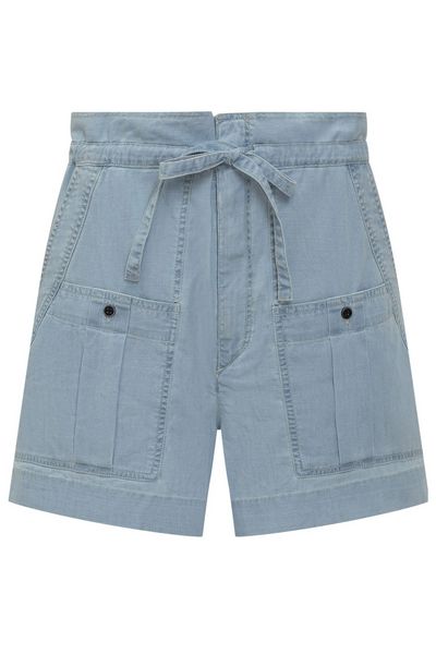 Isabel Marant Étoile Valdina Drawstring Denim Shorts
