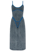 Diesel D-Wow Spaghetti Strap Midi Dress