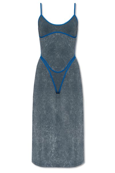 Diesel D-Wow Spaghetti Strap Midi Dress