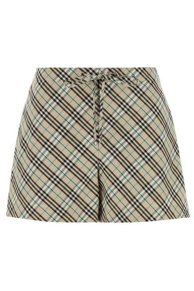 Burberry Vintage Checked Drawstring Shorts