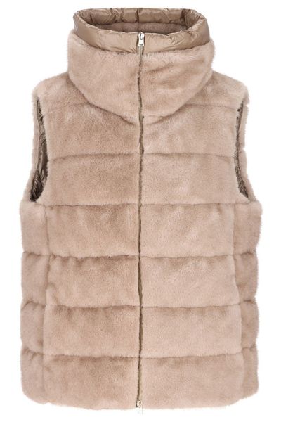 Herno Zip-Up Sleeveless Down Jacket