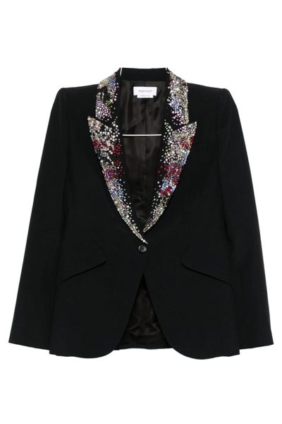 Alexander McQueen Embellished Collared Jacket