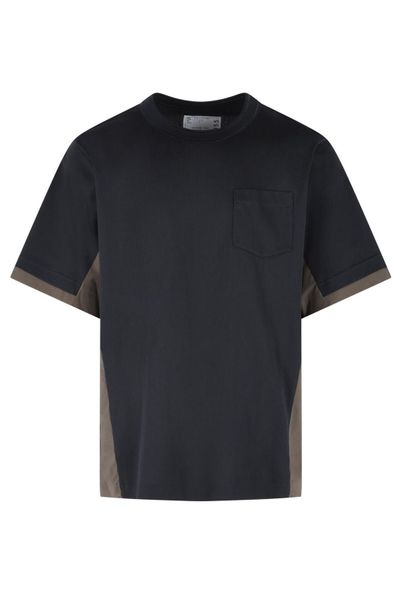Sacai Crewneck Short-Sleeved T-Shirt