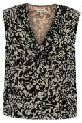 Dries Van Noten College Embroidered Printed Top