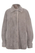 Salvatore Santoro Long-Sleeved Shearling Detailed Jacket