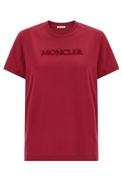 Moncler Embroidered Tonal Logo T-Shirt