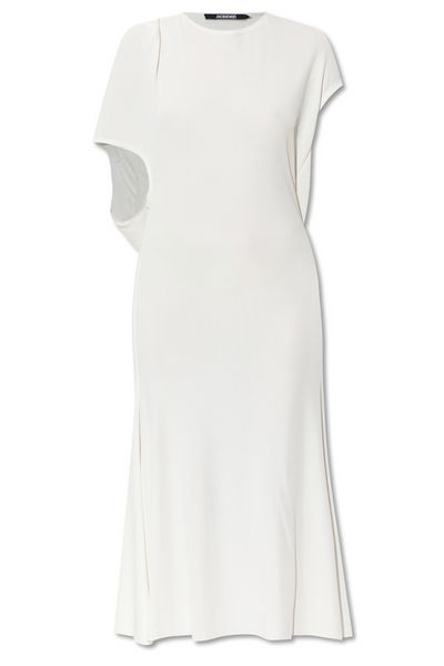 Jacquemus Drape Detailed Dress