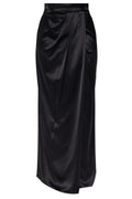 Max Mara Camera Draped Maxi Skirt