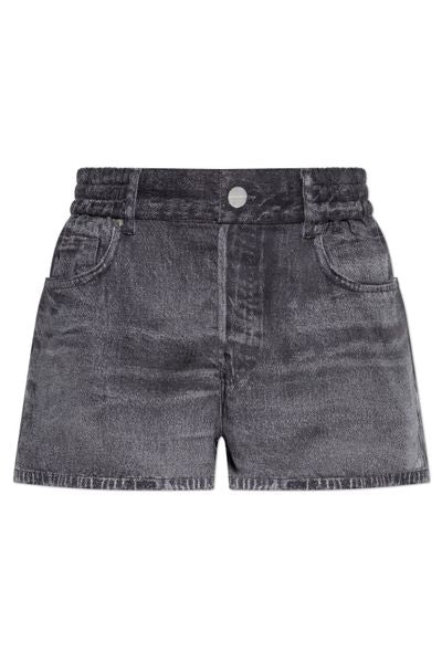 Allsaints Tyler Frayed Denim Shorts