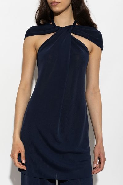 Lanvin Draped Halterneck Top