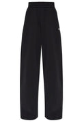 Diesel Logo Embroidered Elasticated Waistband Pants