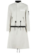 Sacai Long Sleeve Drawstring Coat
