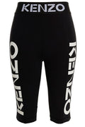 Kenzo Logo Printed Knee-Length Shorts