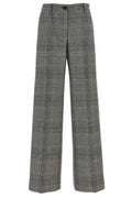 Dolce & Gabbana Plaid Flared Pants