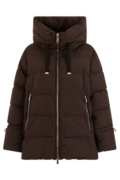 Moorer Hooded Padded Down Jacket