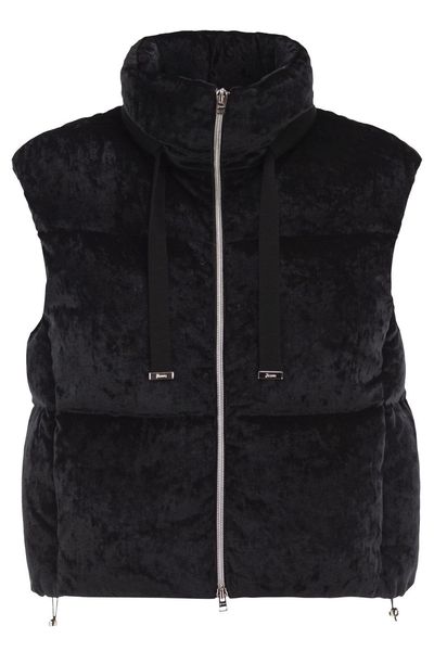 Herno Velvet Effect Down Gilet