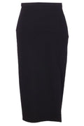 Valentino Side Slit Midi Skirt