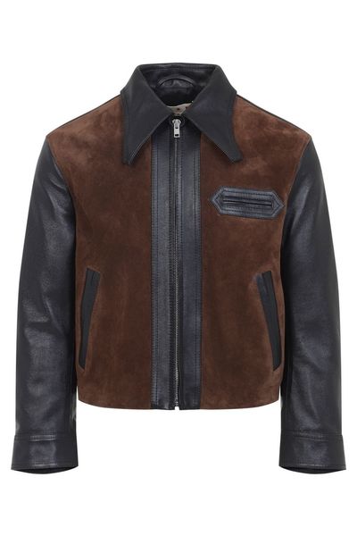 Marni Zip-Up Panelled Jacket