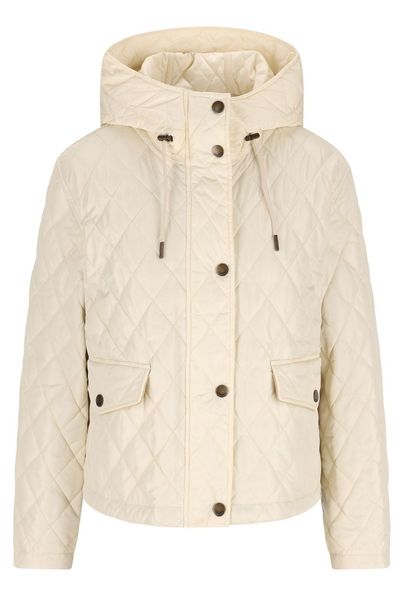 Burberry Cropped Quilted Hooded Jacket