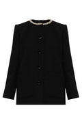 Valentino Embellished Collar Blazer