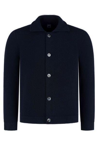 Fedeli Long-Sleeved Buttoned Cardigan
