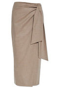 Max Mara Bingo Twist Detailed Skirt